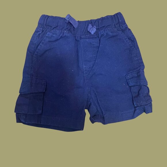 Ben Sherman Navy Cargo Shorts 18M – Baby Boy Toddler Cotton Pocket Shorts - Picture 2 of 6